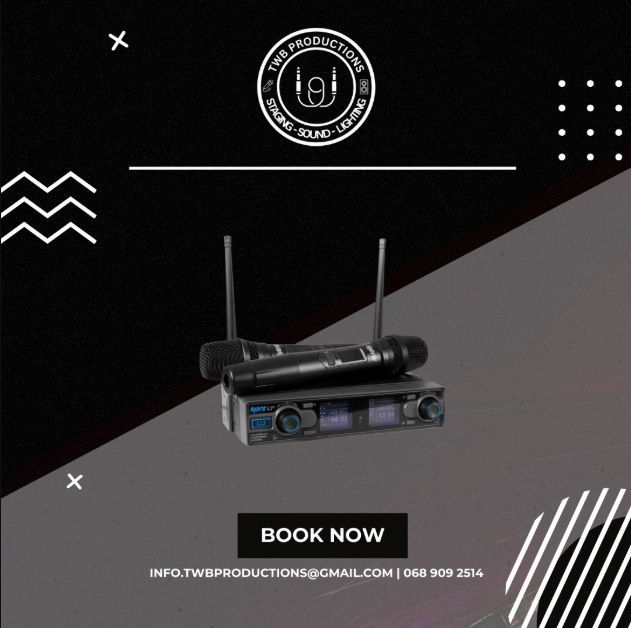 Dual wireless microphone receiver and handheld microphones