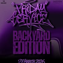 Friday Service event artwork